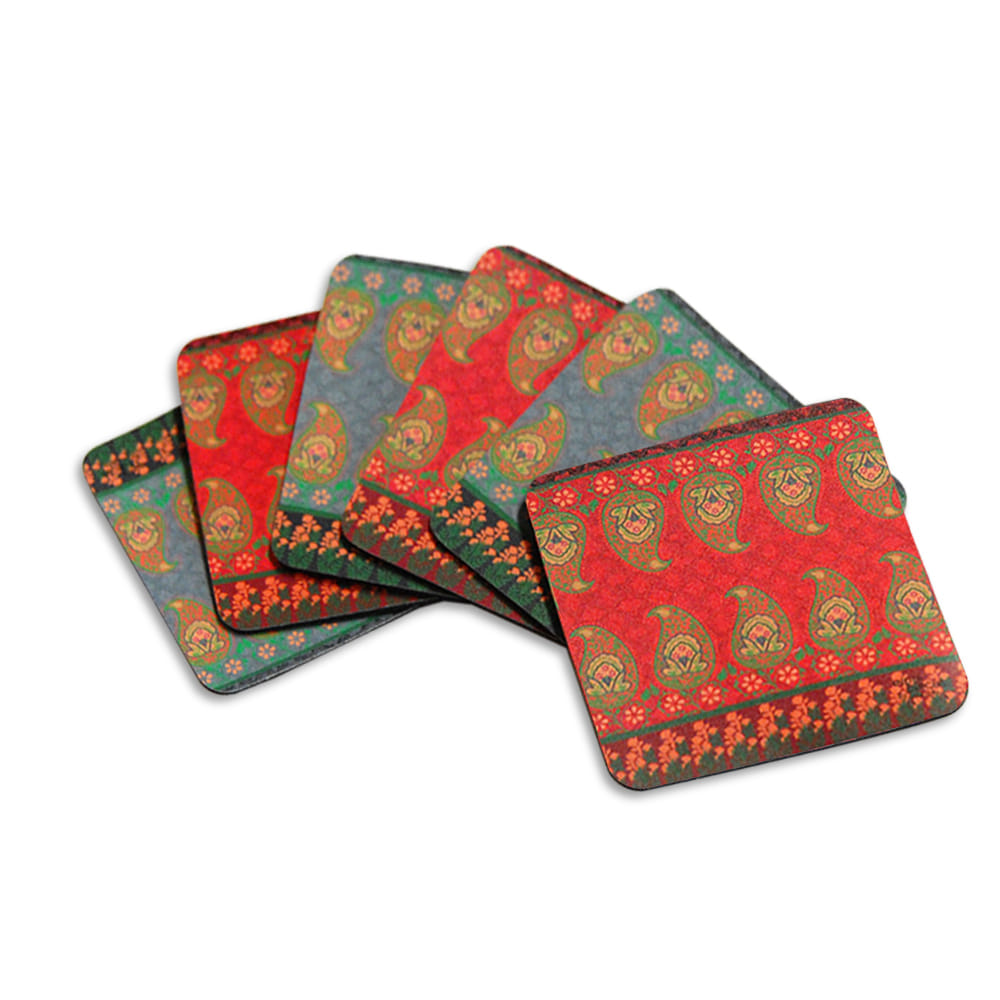 Swaying Rubber Coasters - (Set of 6)