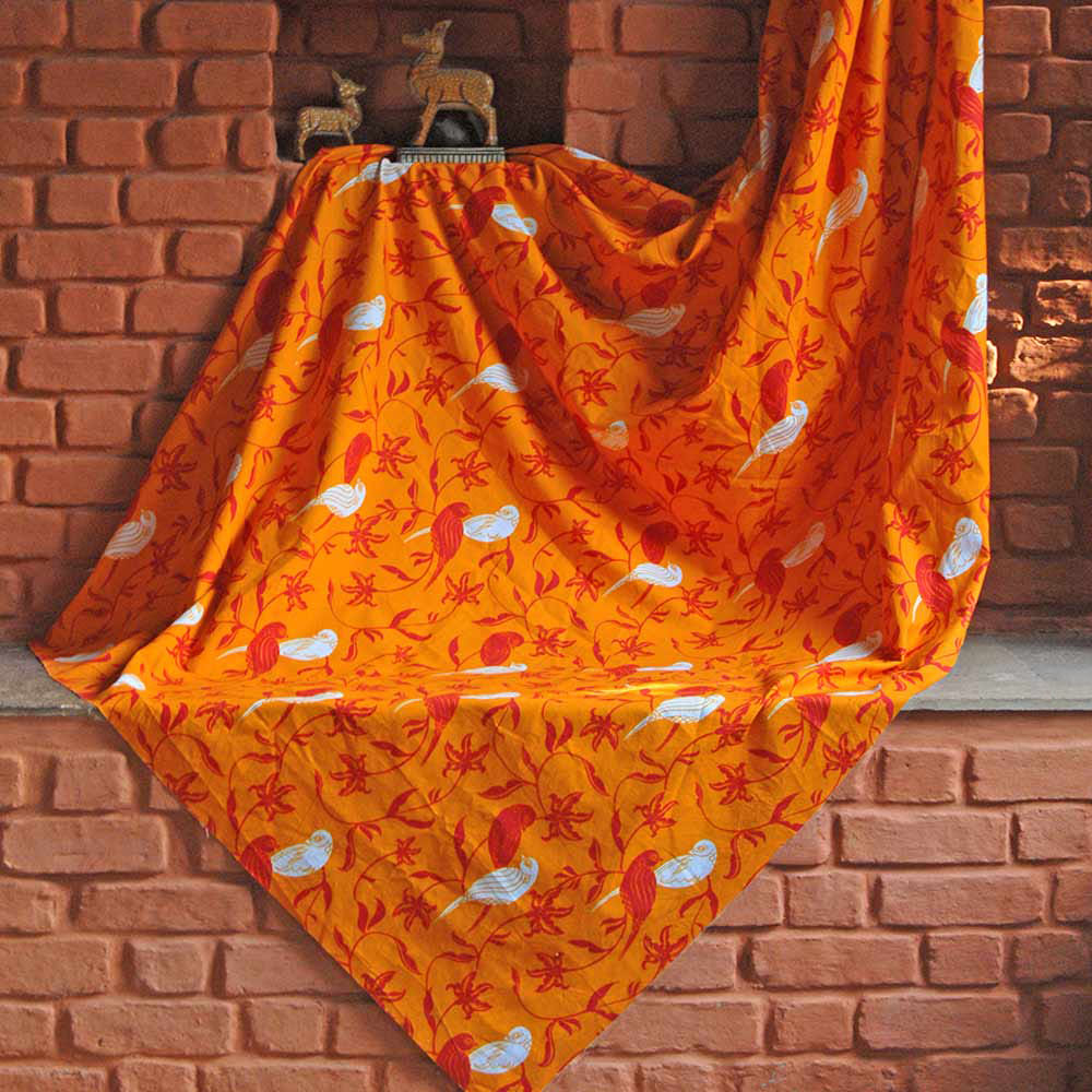 Chirping Birds Fabric