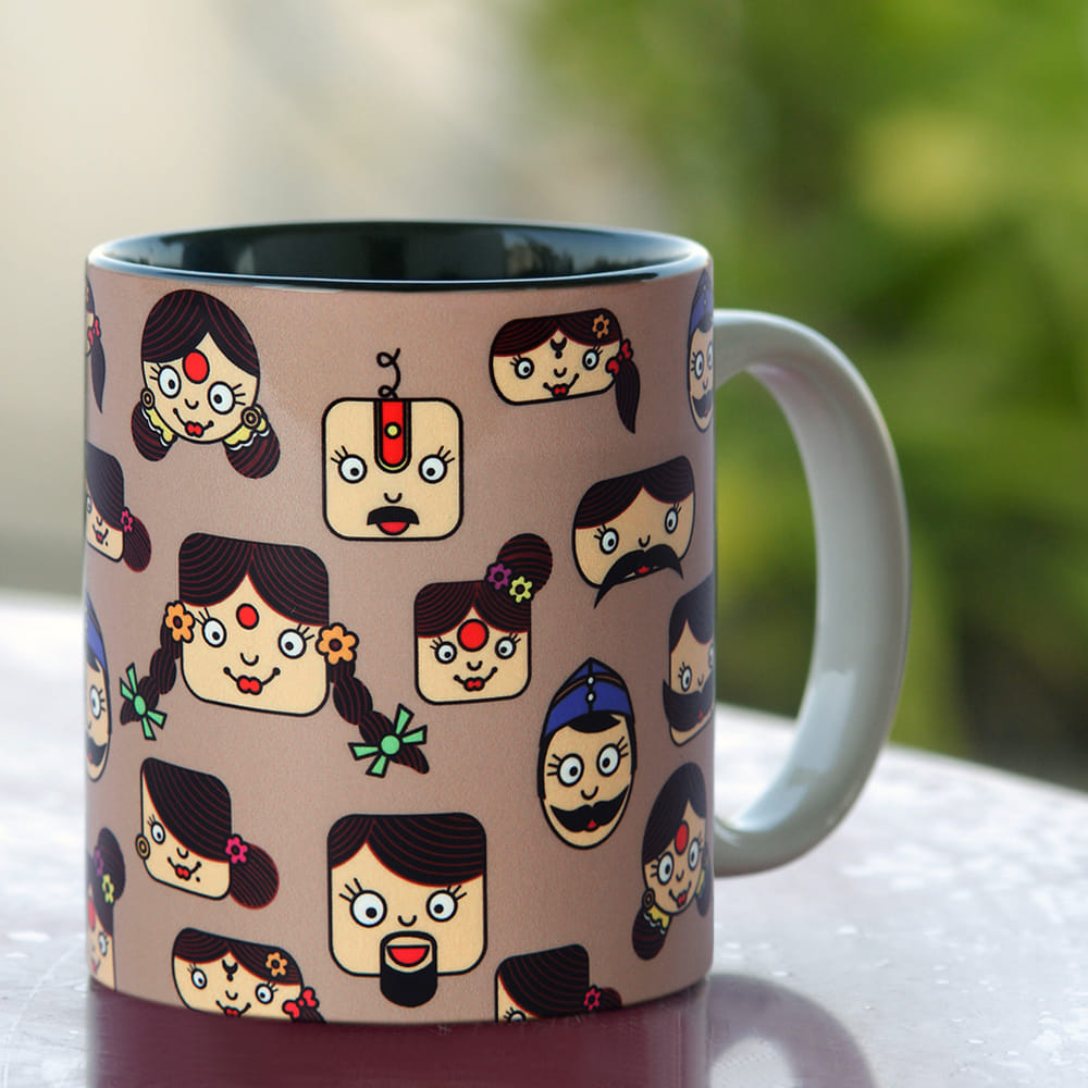 Faces Mug