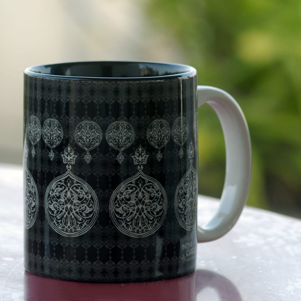 Carved Circles Mug