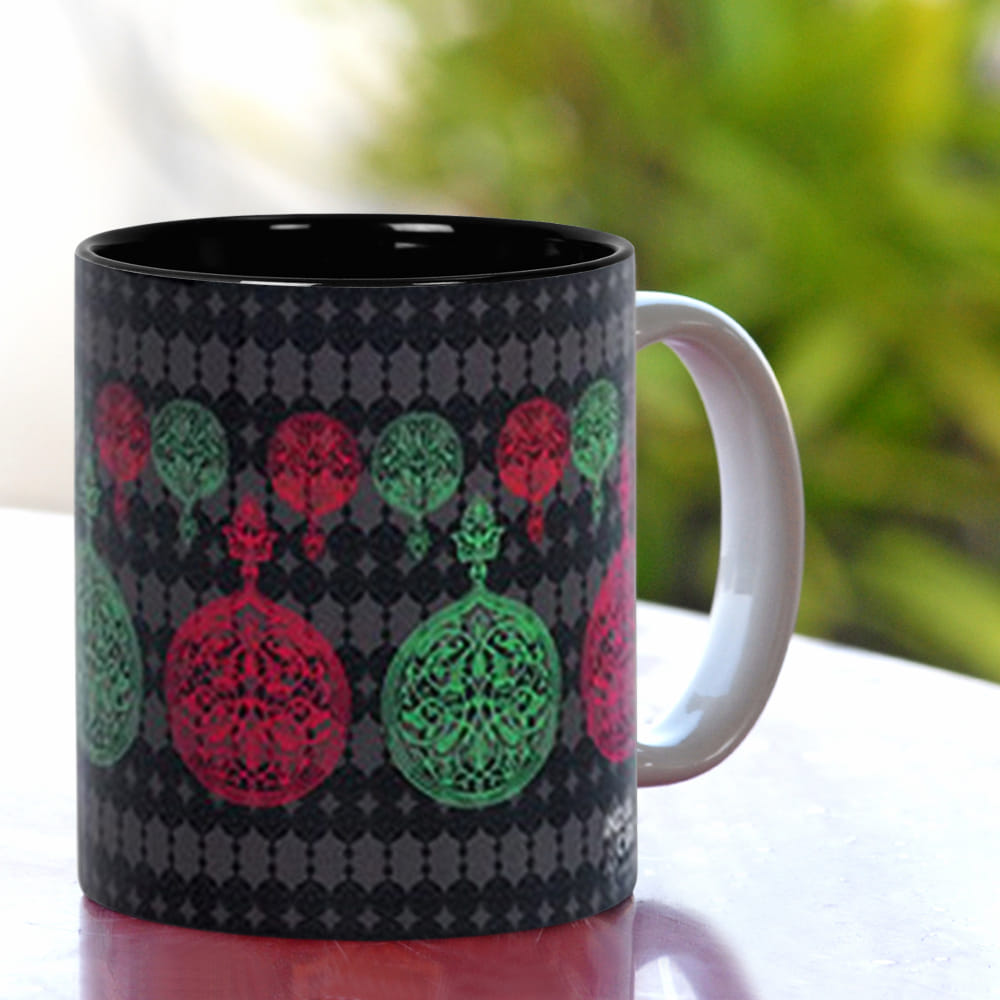 Carved Circles Mug