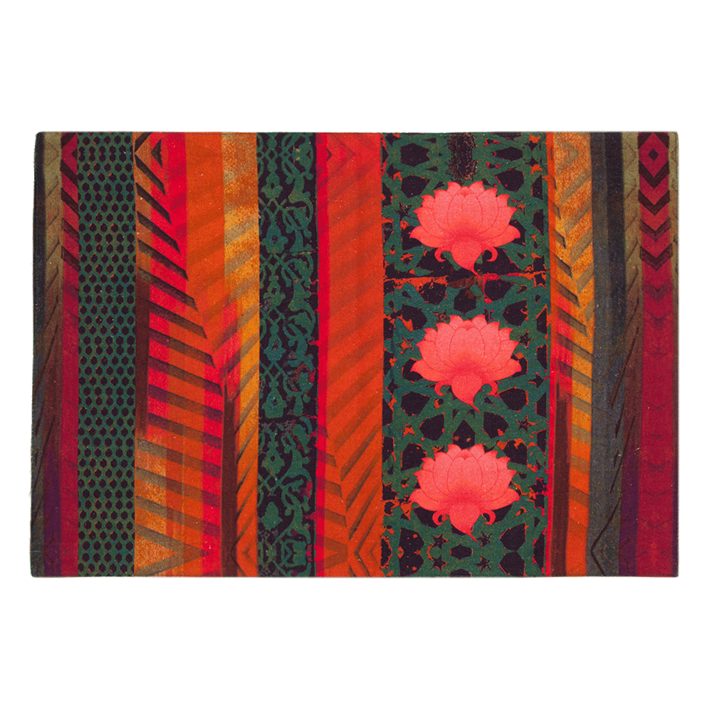 Flower Quill Table Mat & Napkin Set