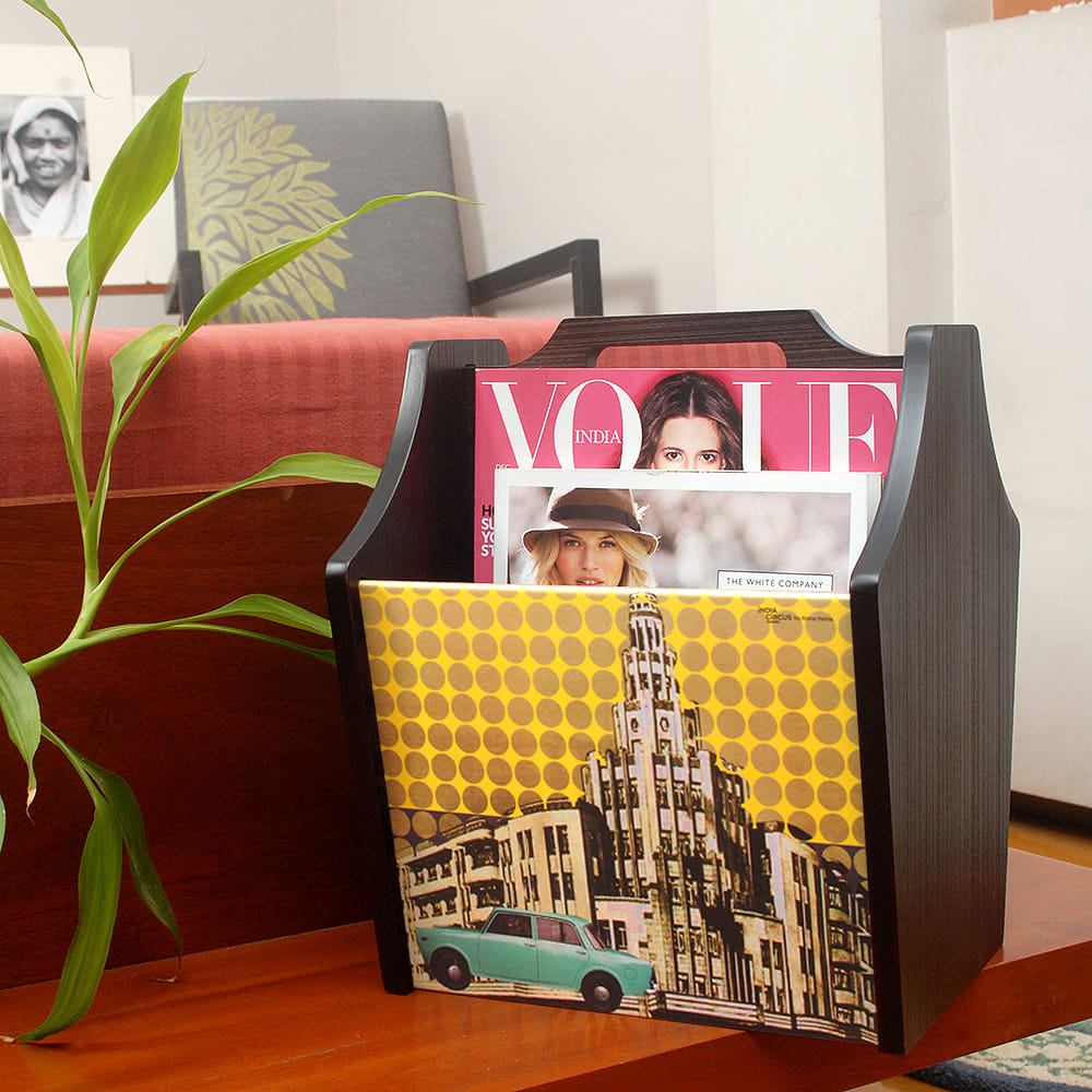 Retro Cinema Magazine Rack