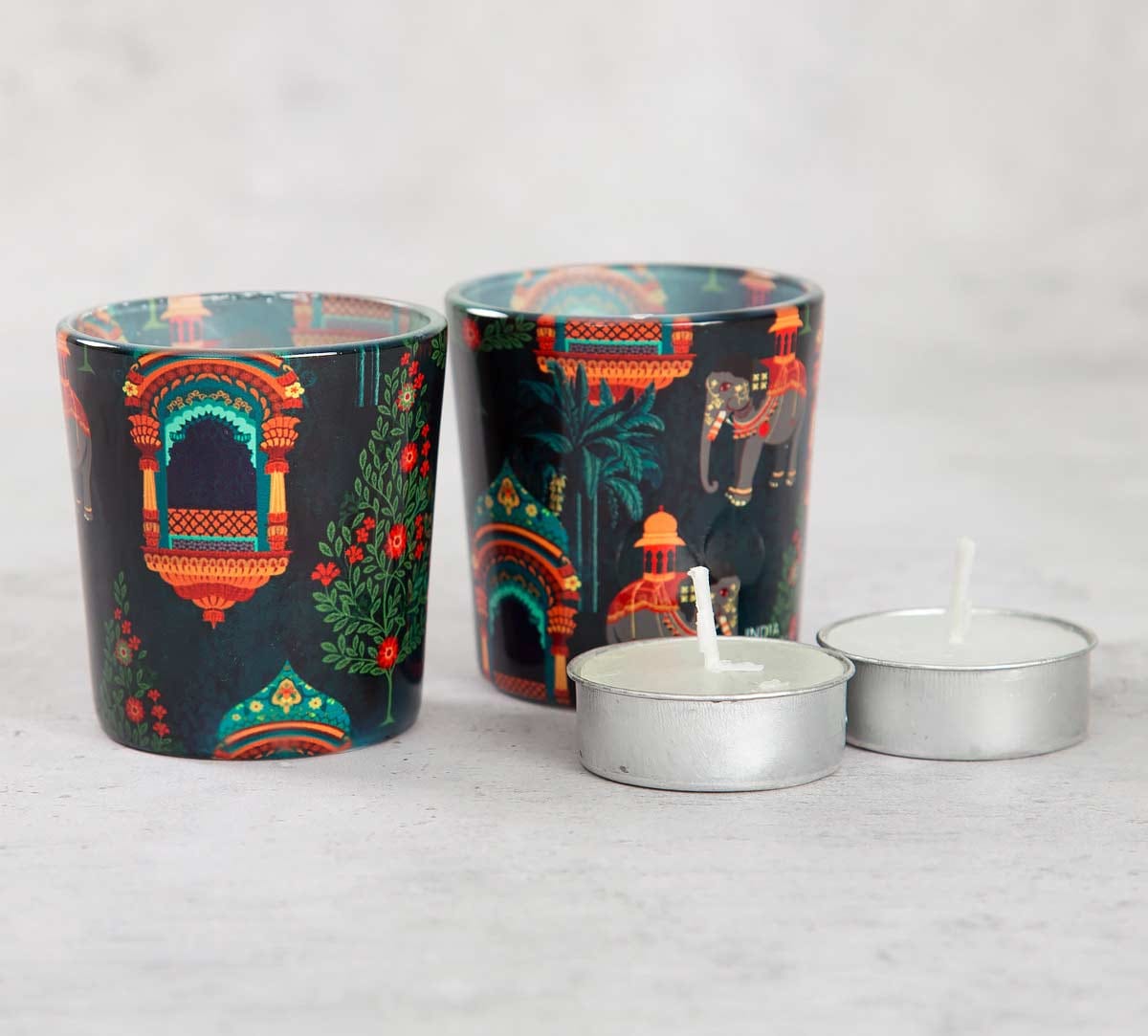 Sovereign Cavaliers Tea Light Holder Set of 2