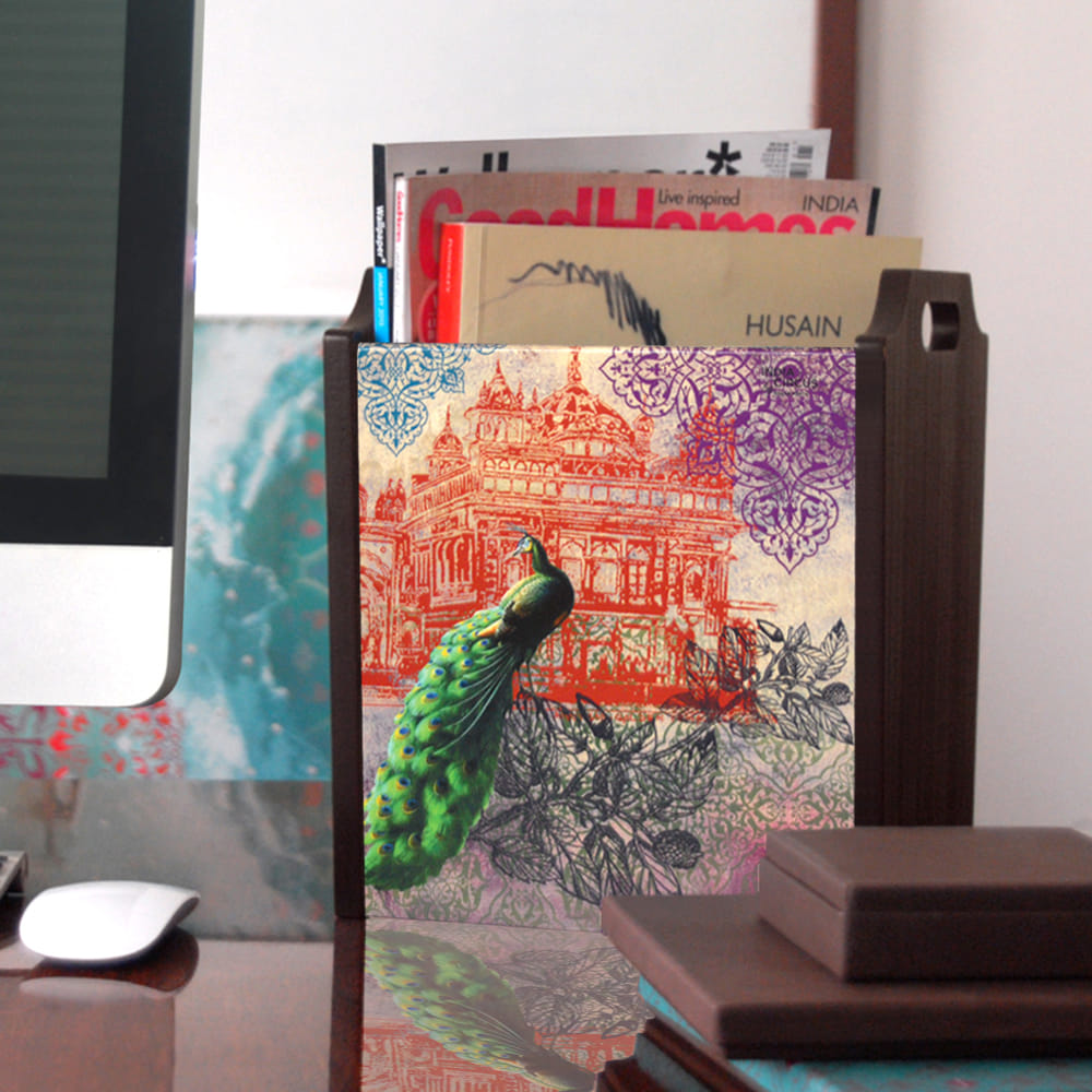 Peacock Saga Multi Utility Bin