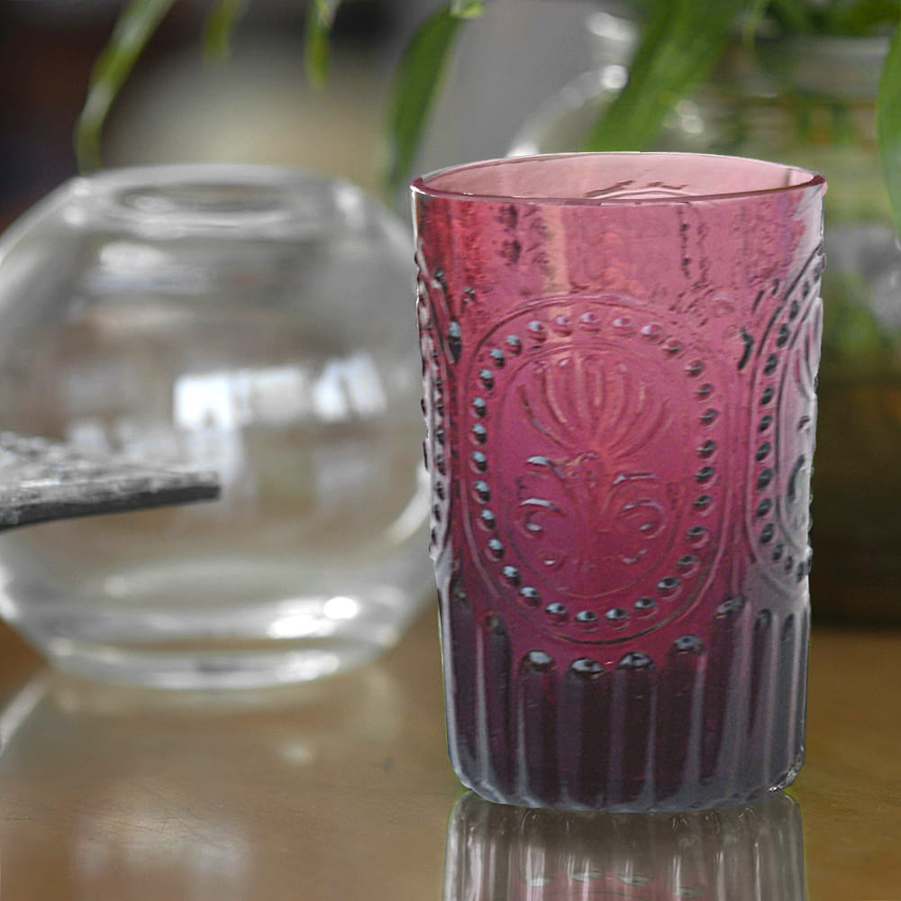 Boudoir Embossed tumbler  ( Set of 2)
