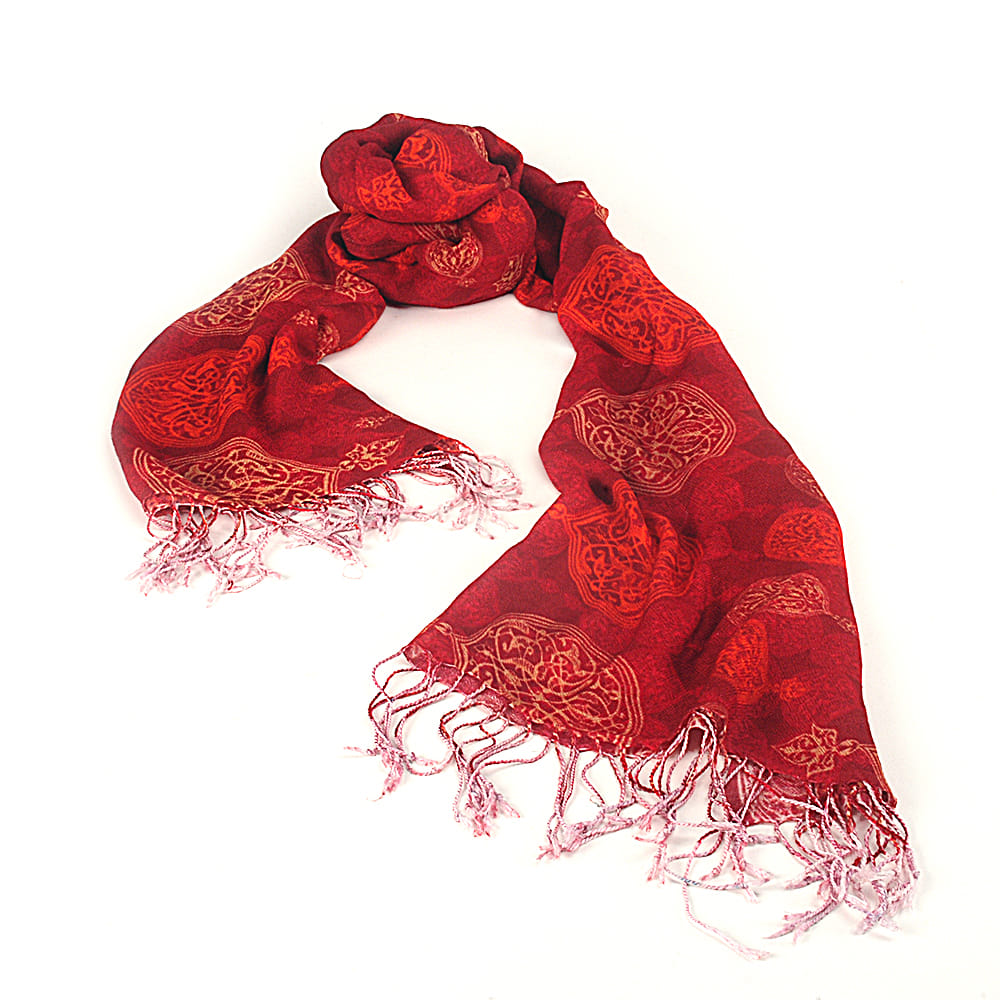 Carved Circles Stole
