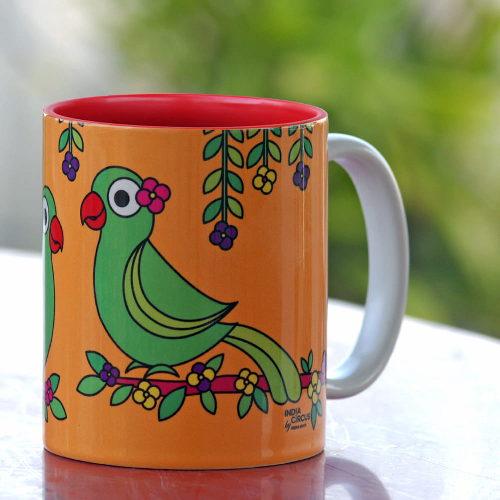Talking Parrots Mug