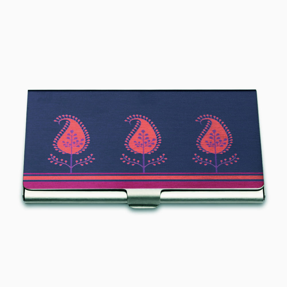 Paisley Fun Visiting Card Holder