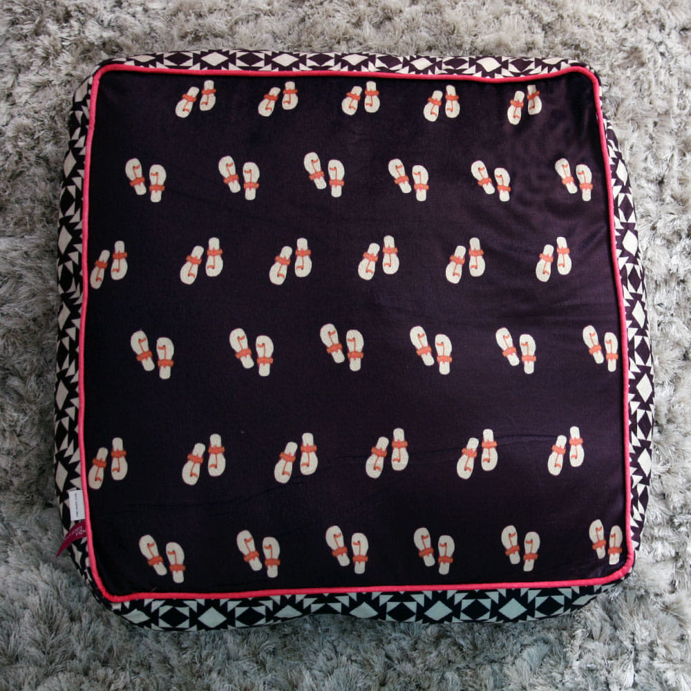 Pop-Slippers Floor Cushion