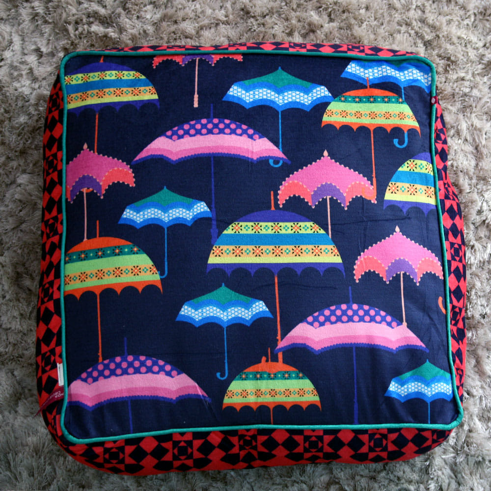 Umbrellas Floor Cushion