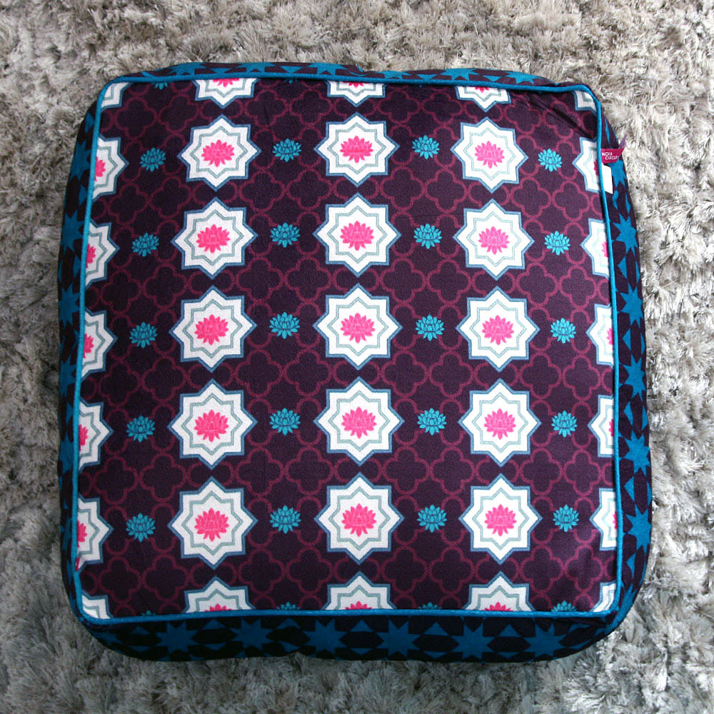 Floral Bloom Floor Cushion