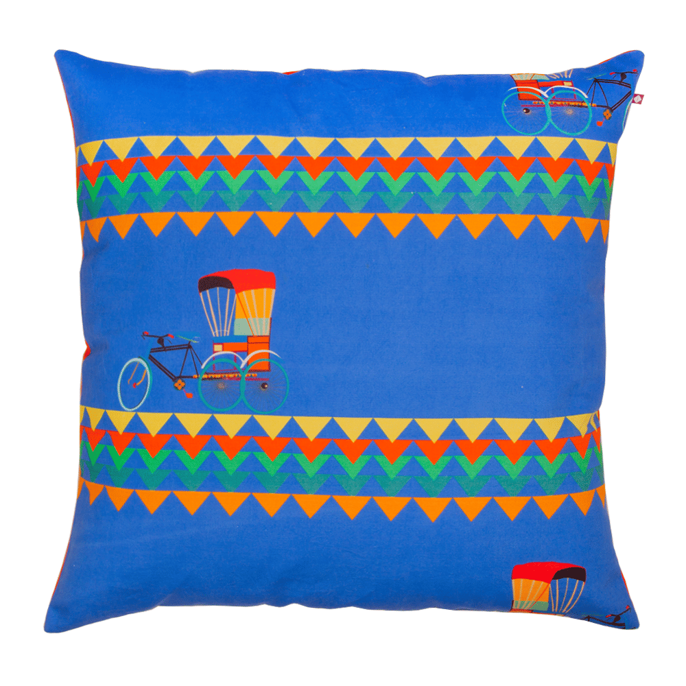 Cycle Ride Floor Cushion Cover