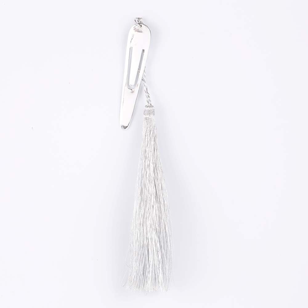Clip Silver Bookmark
