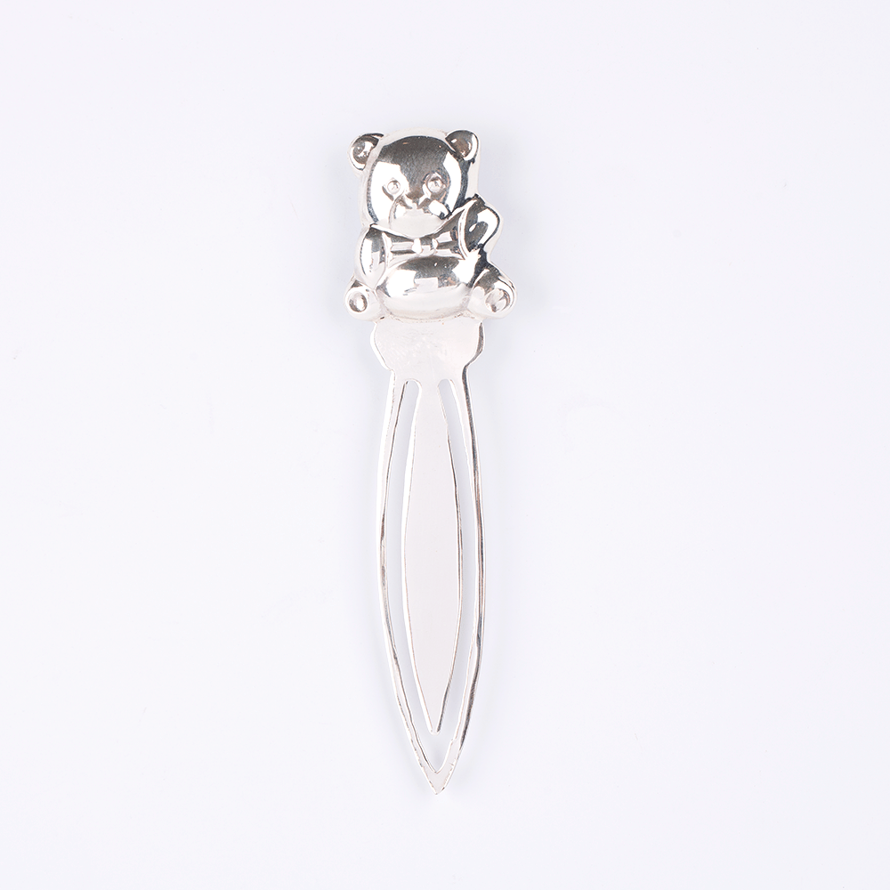 Teddy Silver Bookmark