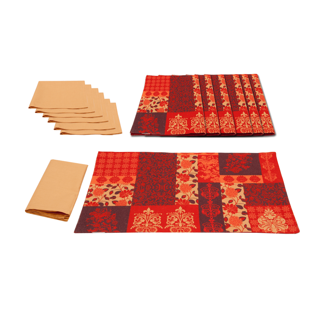 Design Boxes Table Mat & Napkin Set