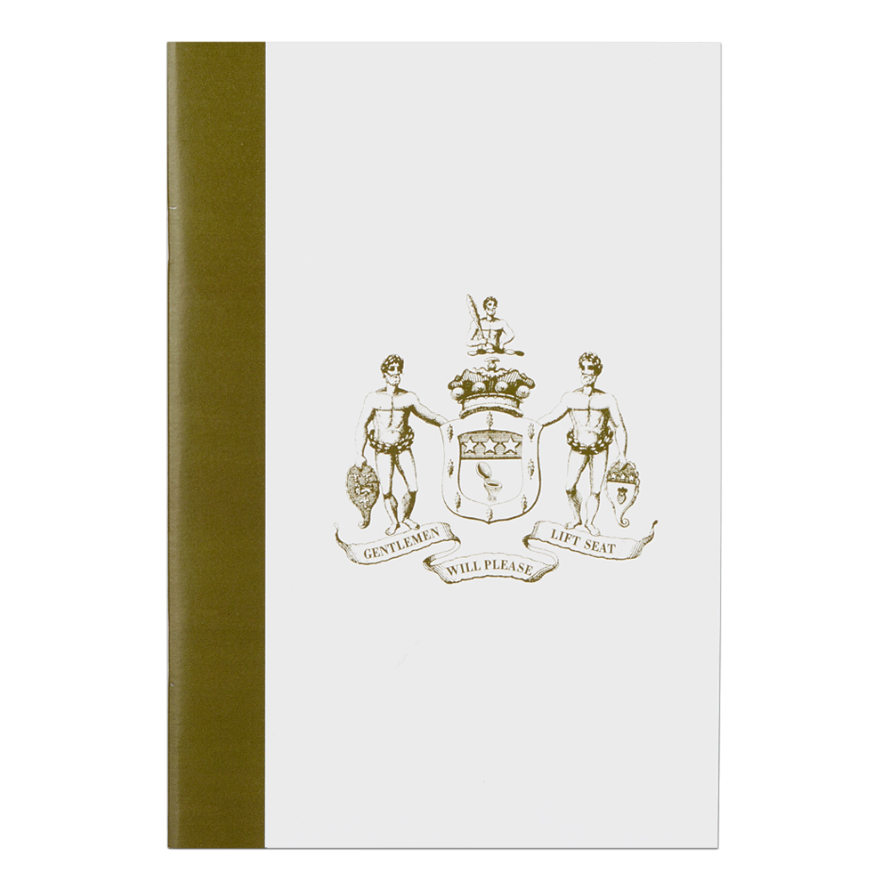 The Olive green Crest Notebook
