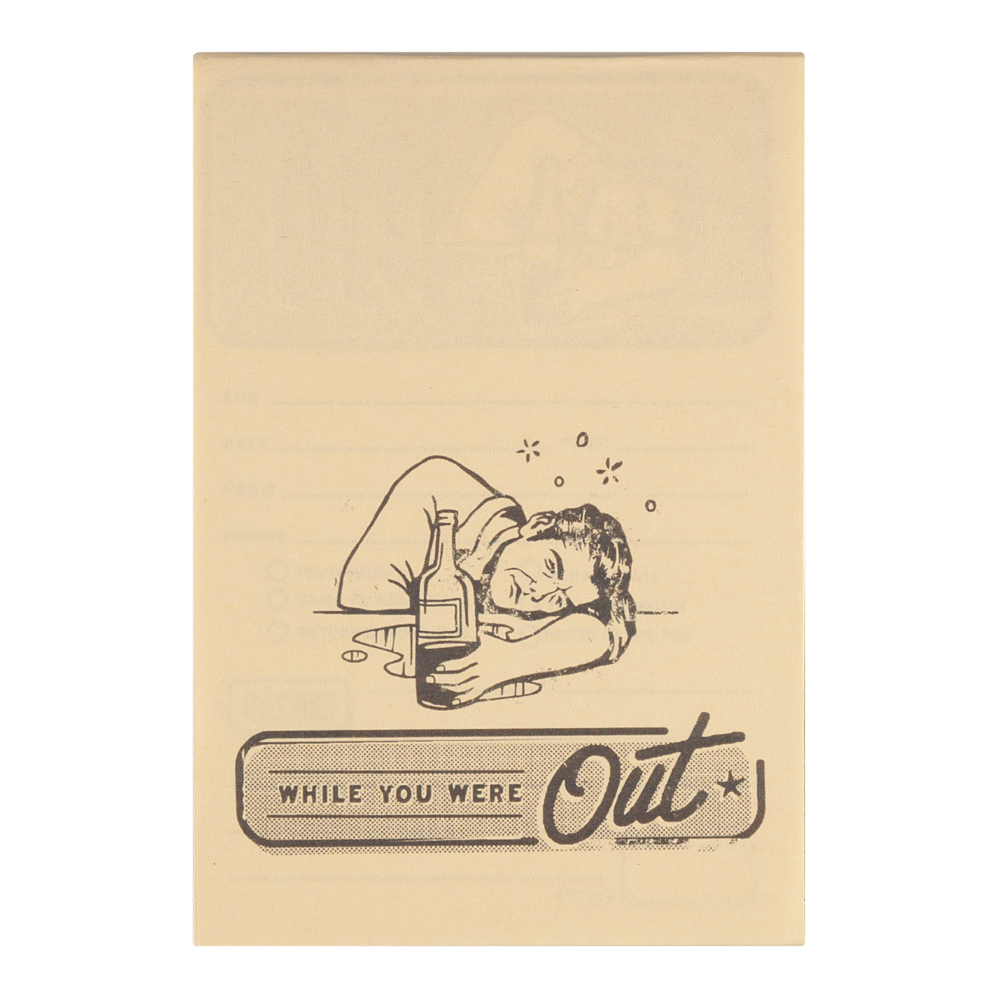 The Slate while you were out memo pad