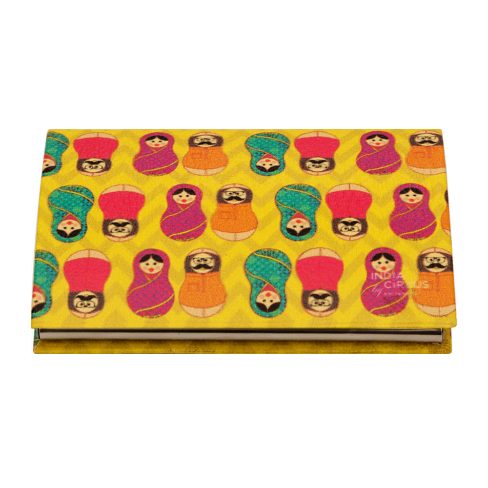 Desi Matryoshka Dolls Visiting Card Holder