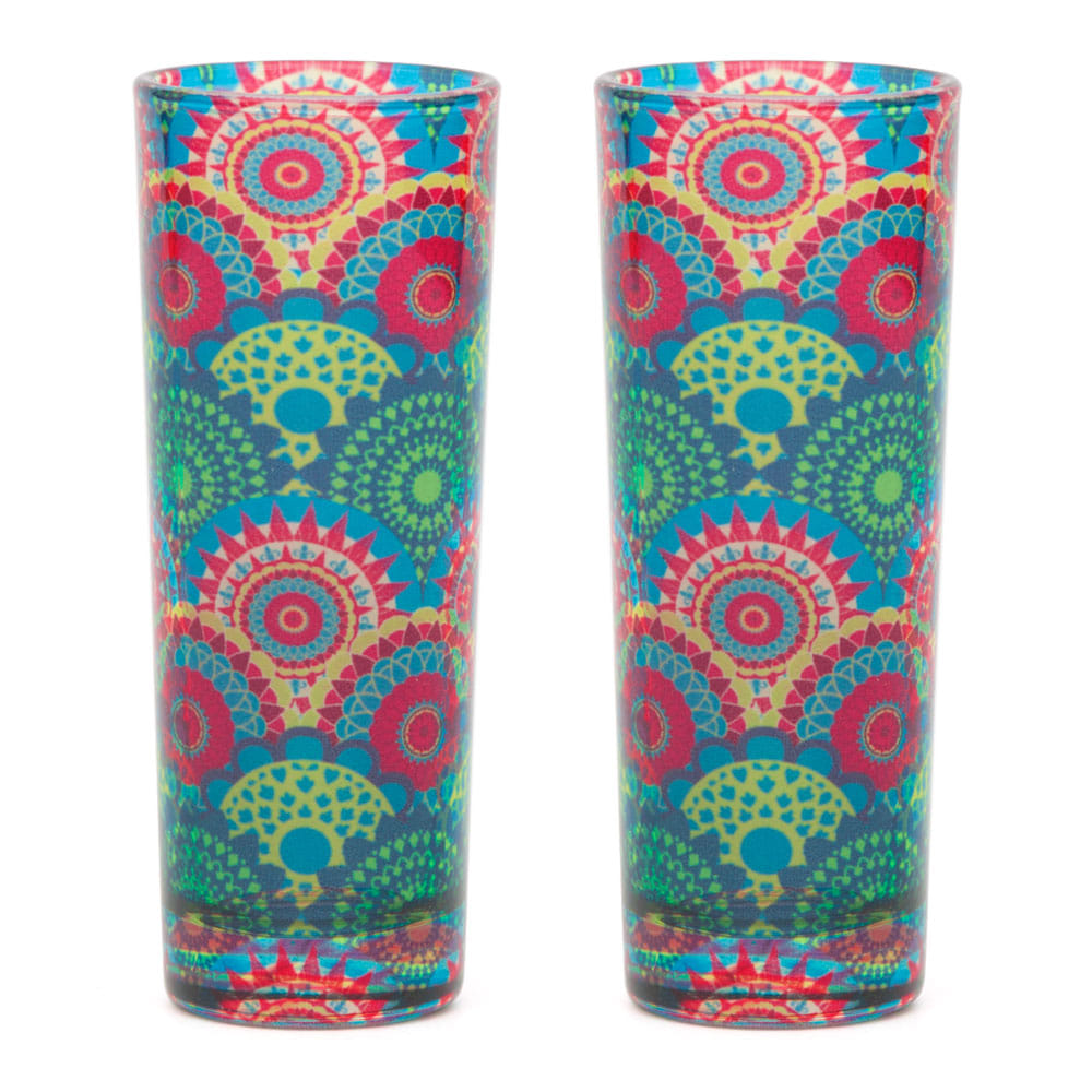 Ecliptic Lei  Shot Glasses (Set of 2)