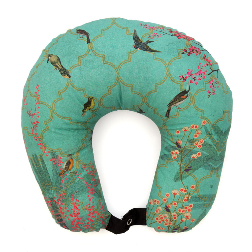 The World from my Window Neck Pillow