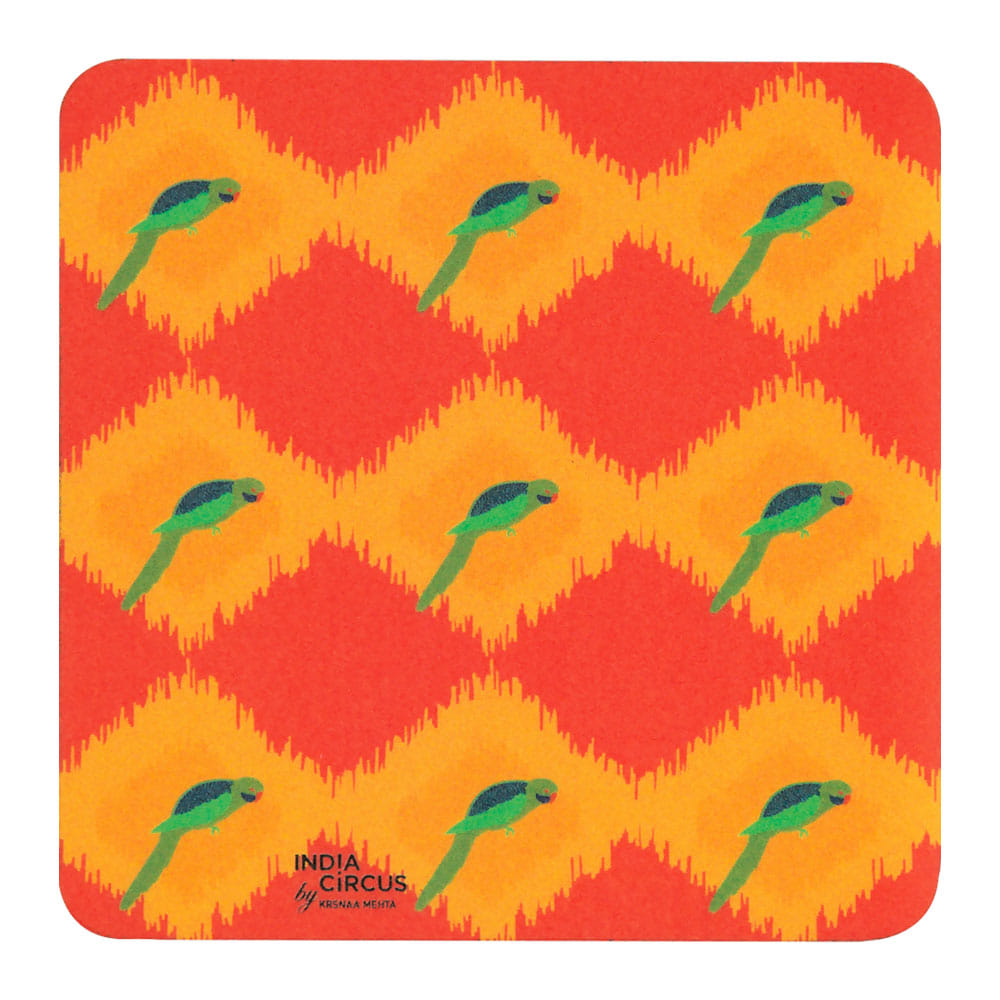 Joy de Vivre PVC Coaster - (Set of 6)