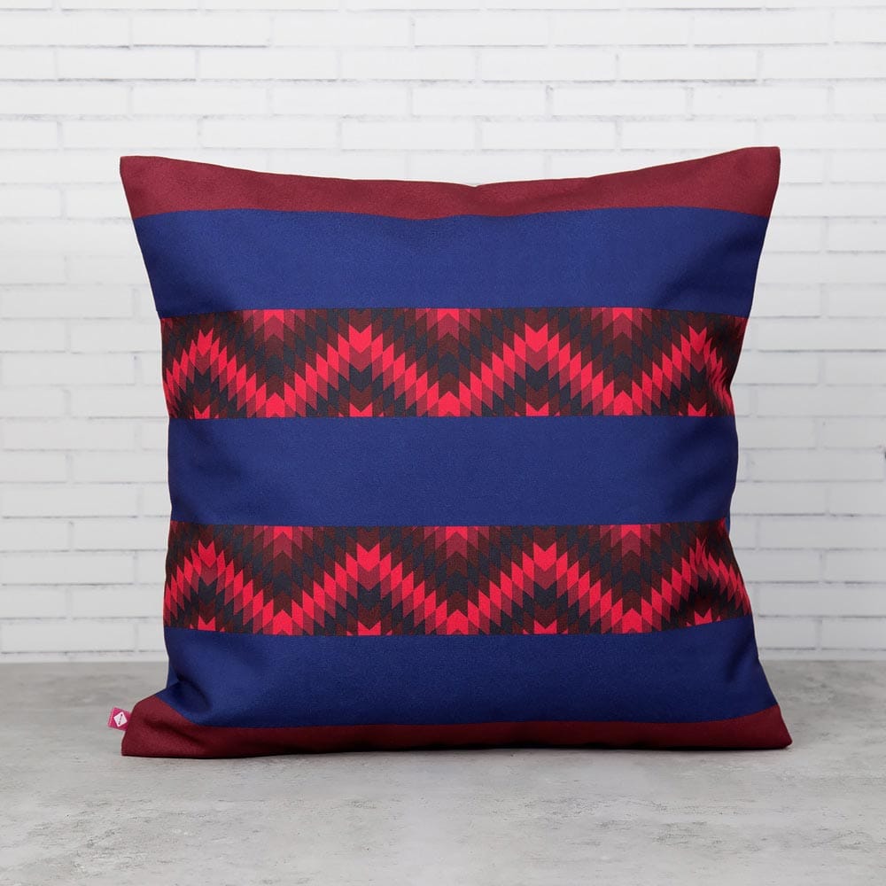 Valley of Lines Canvas Blend Cushion Cover