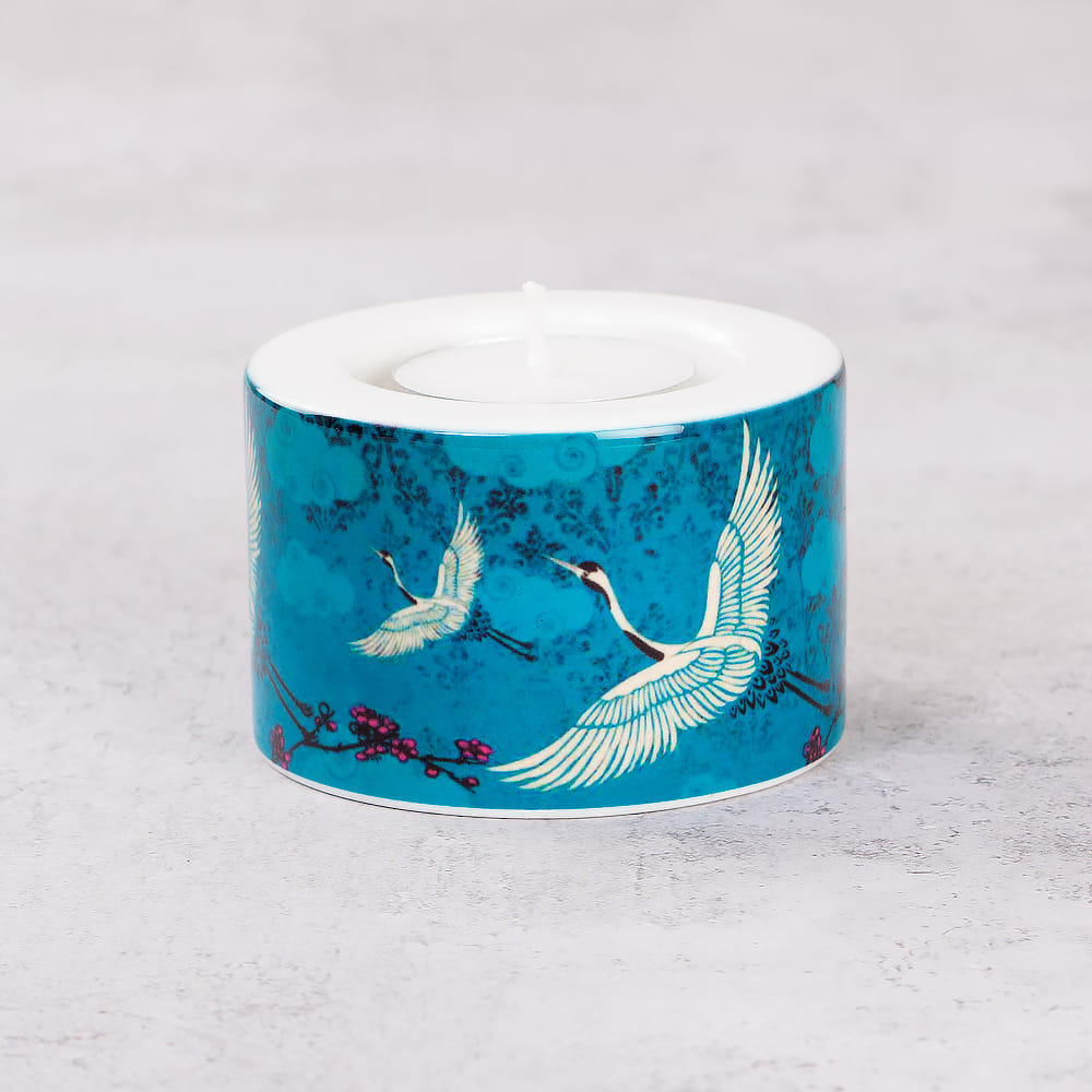 Legend of the Cranes Tea Light Holder
