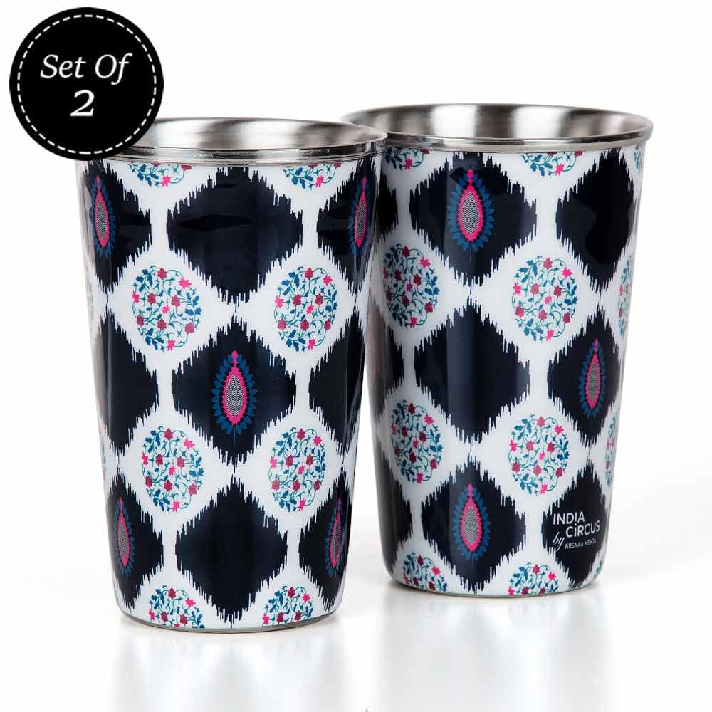 Floret Jamboree Steel Tumbler (Set of 2)