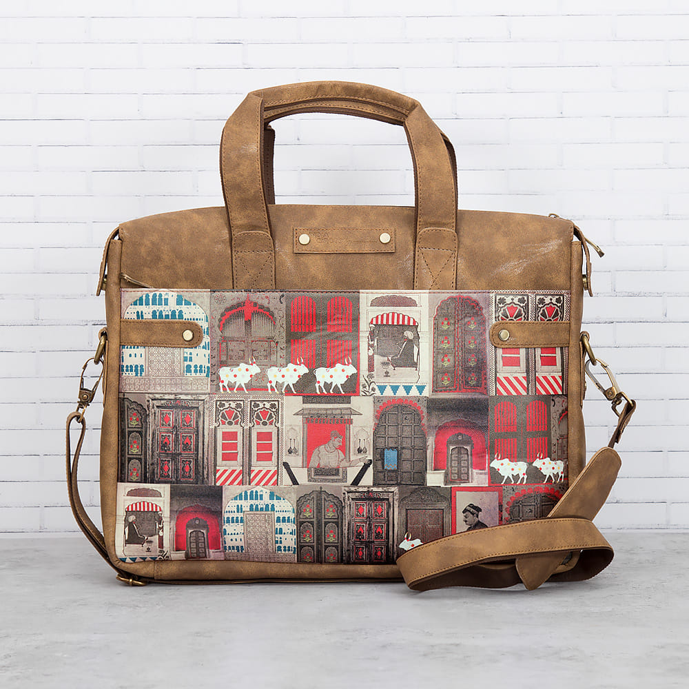 Doors Of Mystical Wonder Briefcase Bag