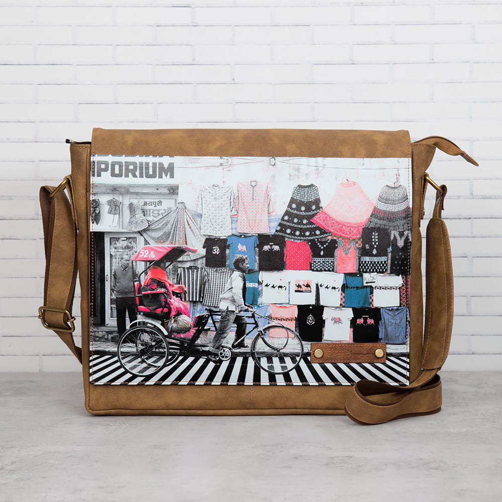 Roadside Funk Messenger Bag