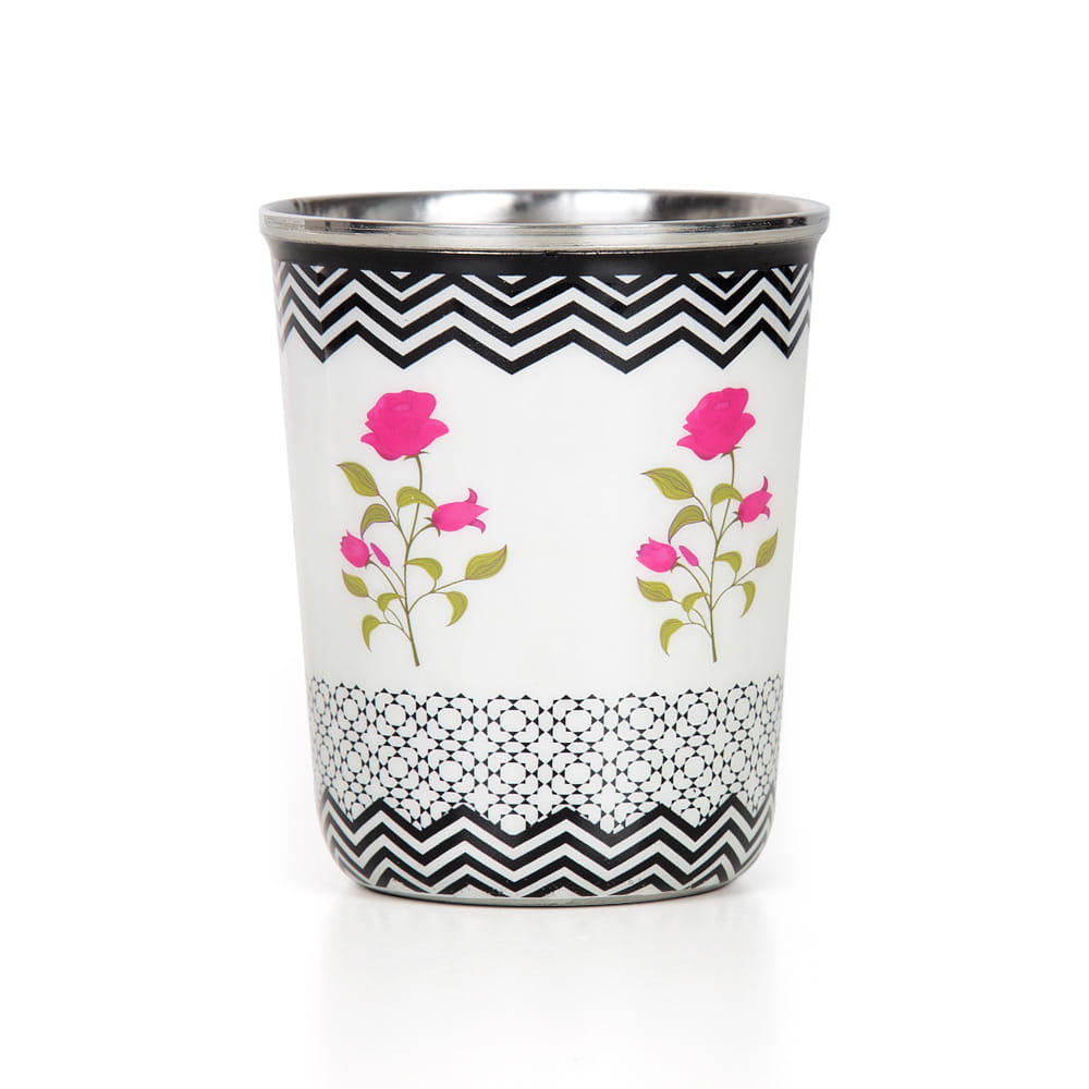 Chevron Insignia Small Steel Tumbler (Set of 2)