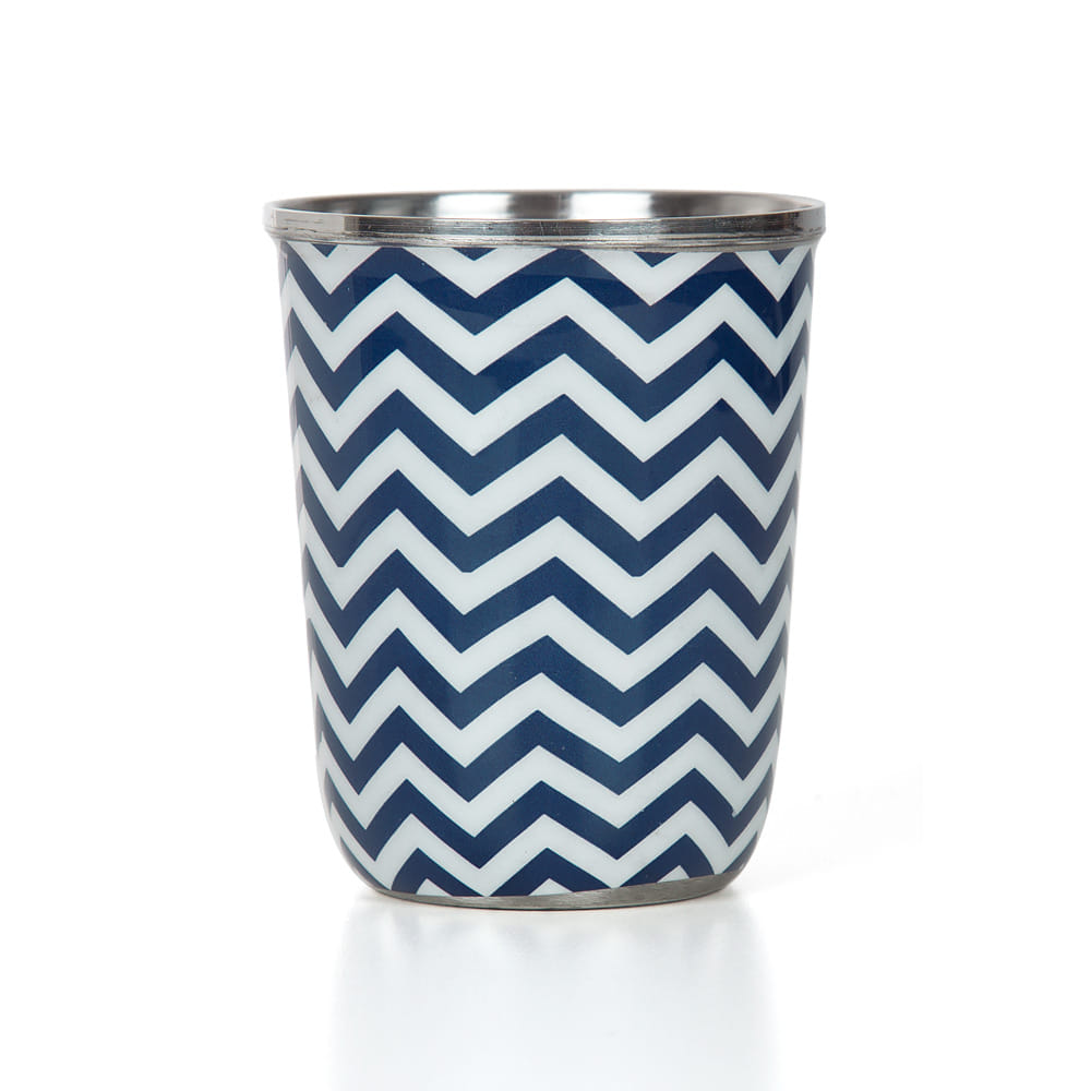 Chevron Melavo Small Steel Tumbler (Set of 2)