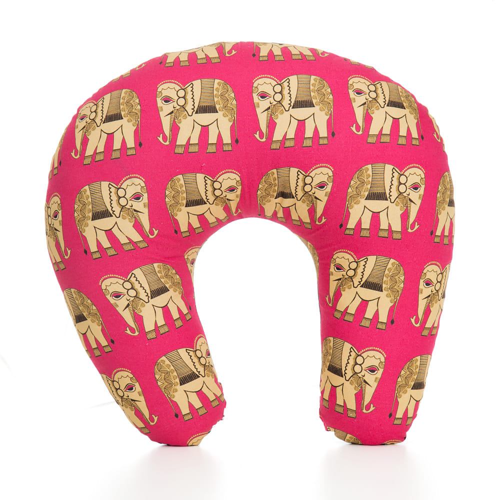 Haathi Howda Yatra Neck Pillow