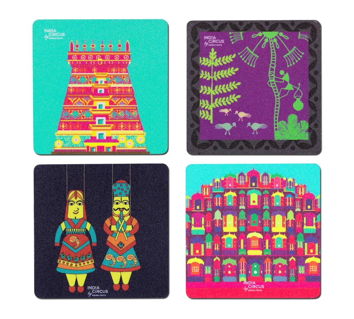 Versatility Four Fridge Magnet (Set of 4)