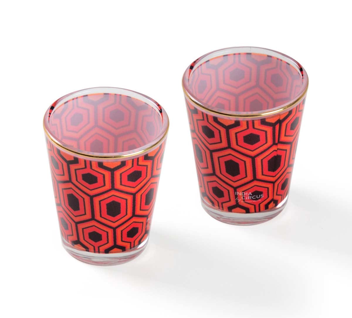 Prismatic Hexagons Shot Glass (Set of 2)