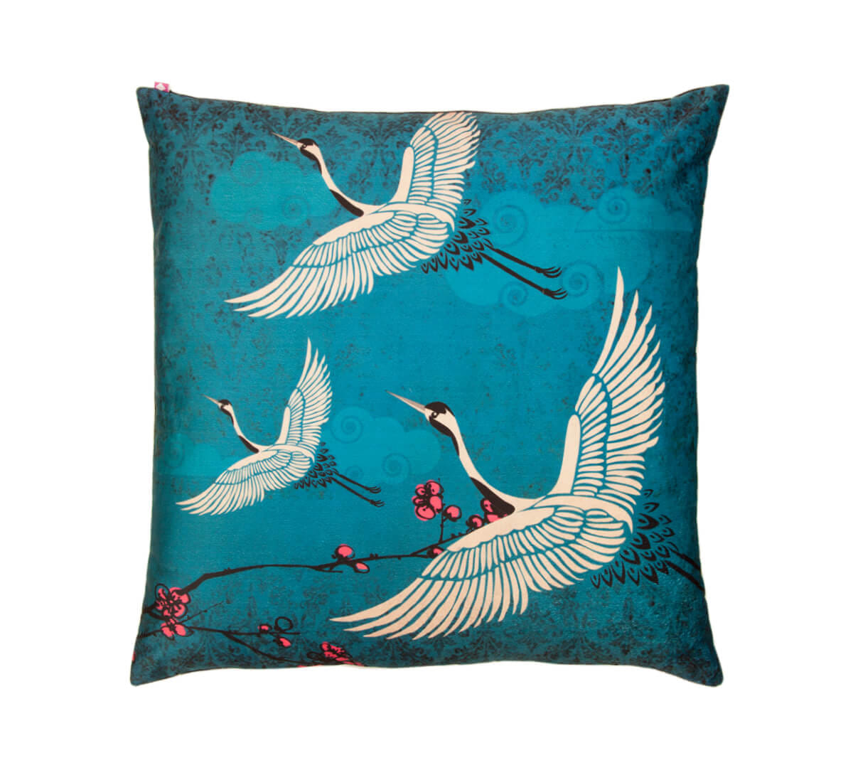 Legend of the Cranes Cushion Cover