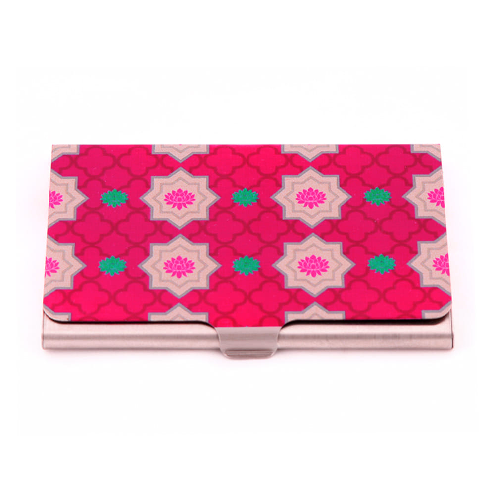 Floral Bloom Visiting Card Holder