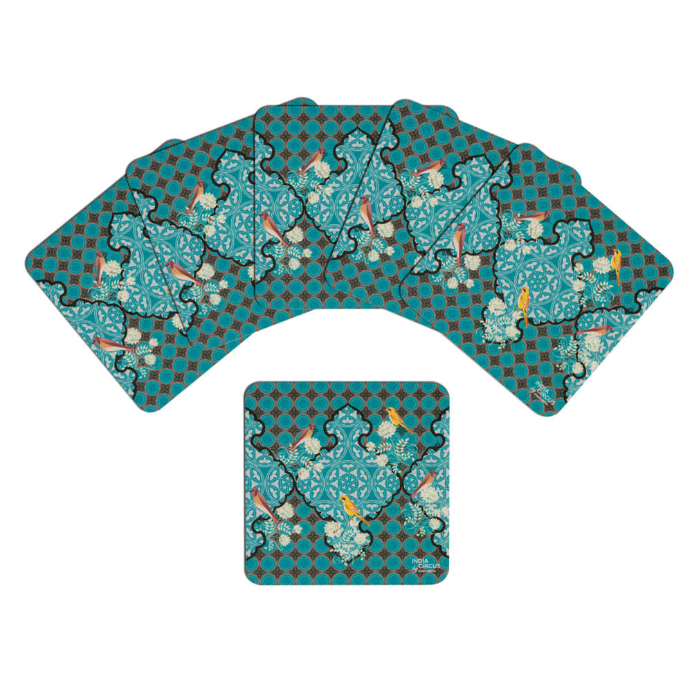 Avian Illusions Rubber Coaster - (Set of 6)
