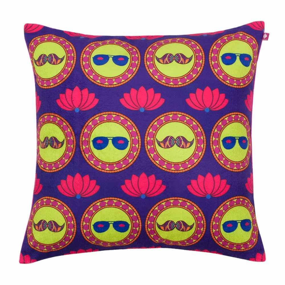 C'est La Vie Poly Velvet Cushion Cover