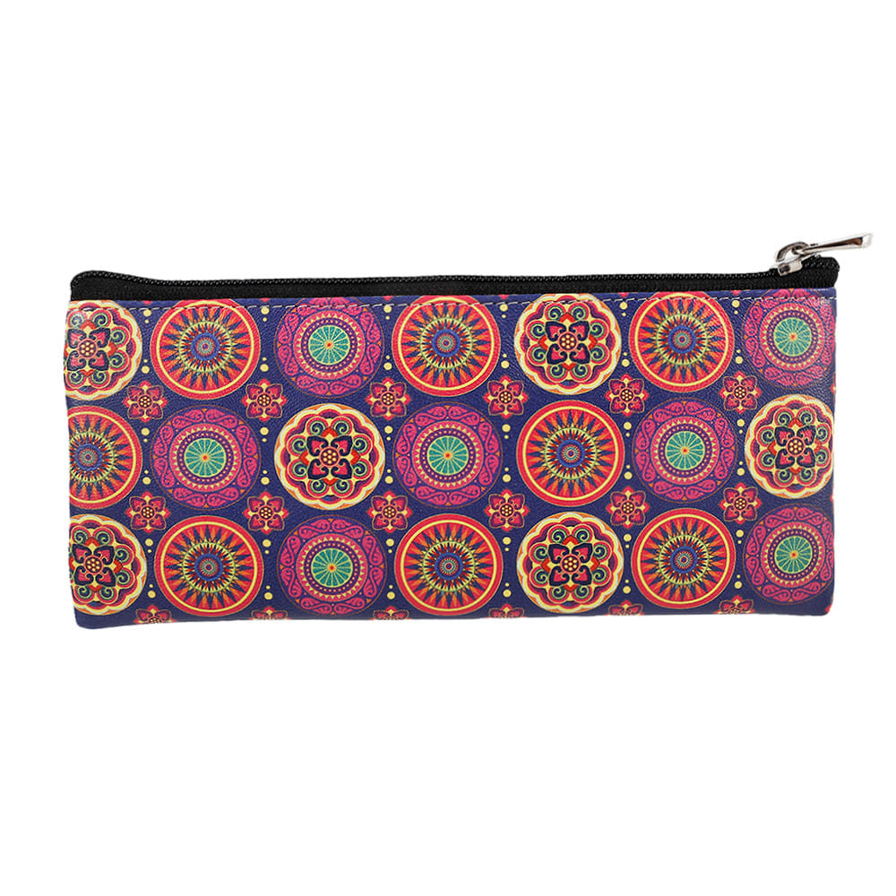 Circular Chaos Small Utility Pouch