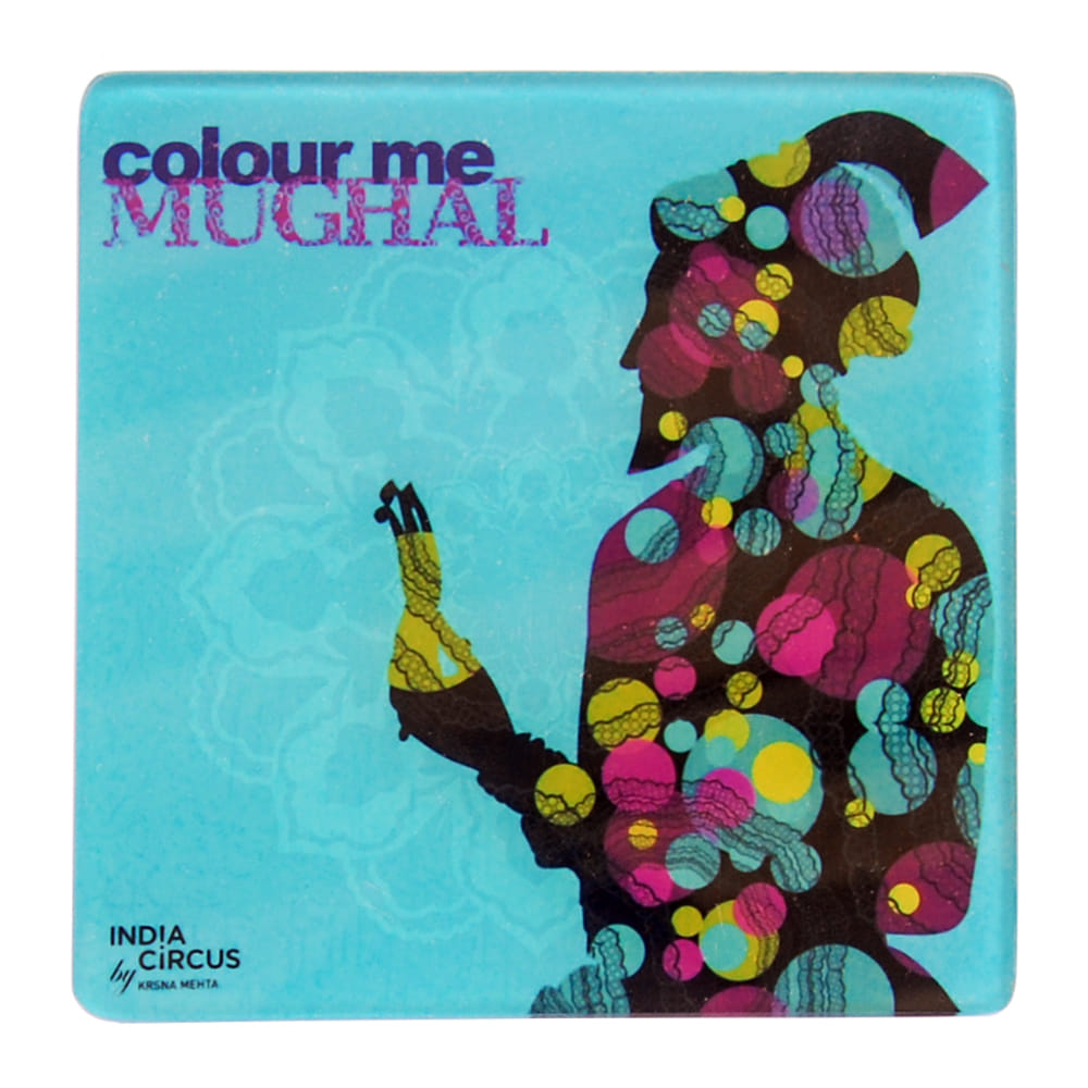 Colour Me Moghul Acrylic Coasters - (Set of 6)