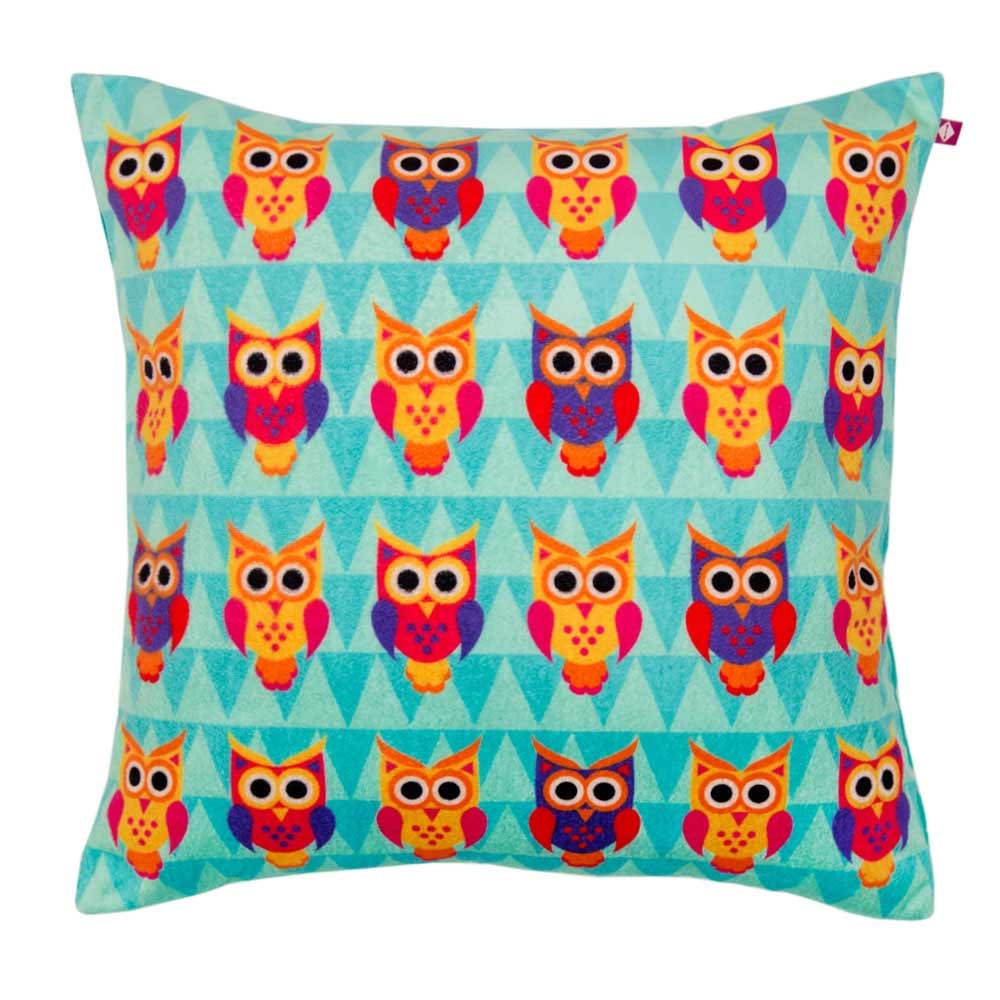 Disco Hedwig Poly Velvet Cushion Cover