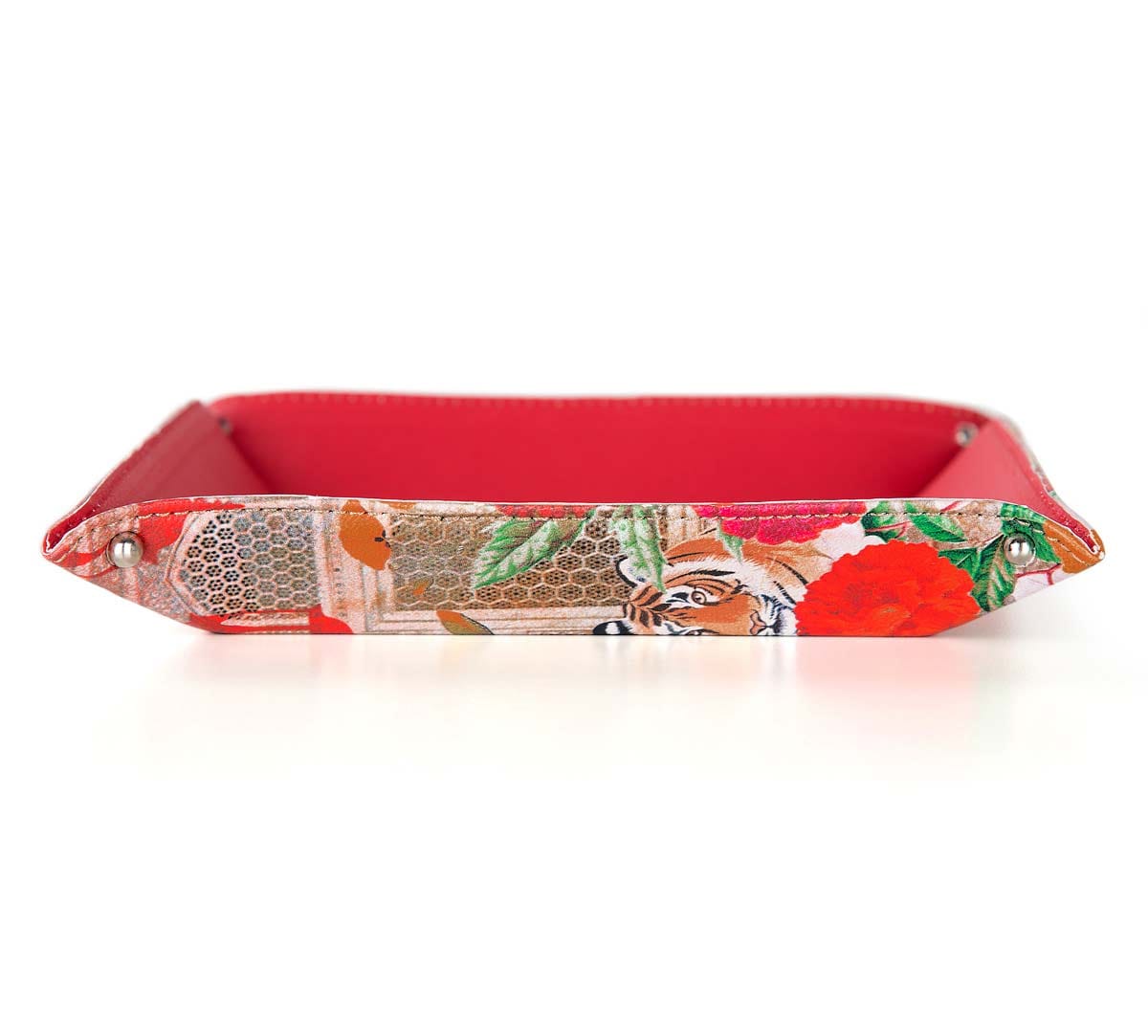Floral Burst Valet/Accessory Tray