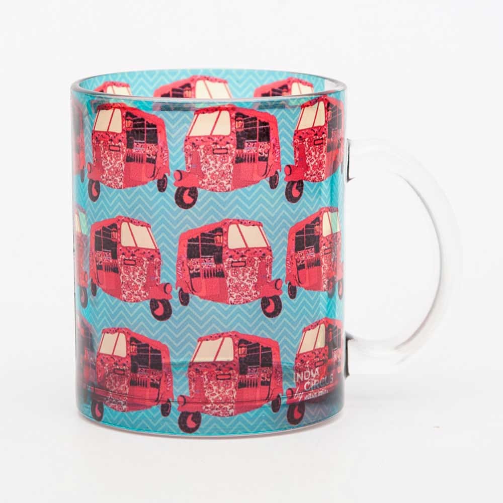 Funk on Road Glass Mug
