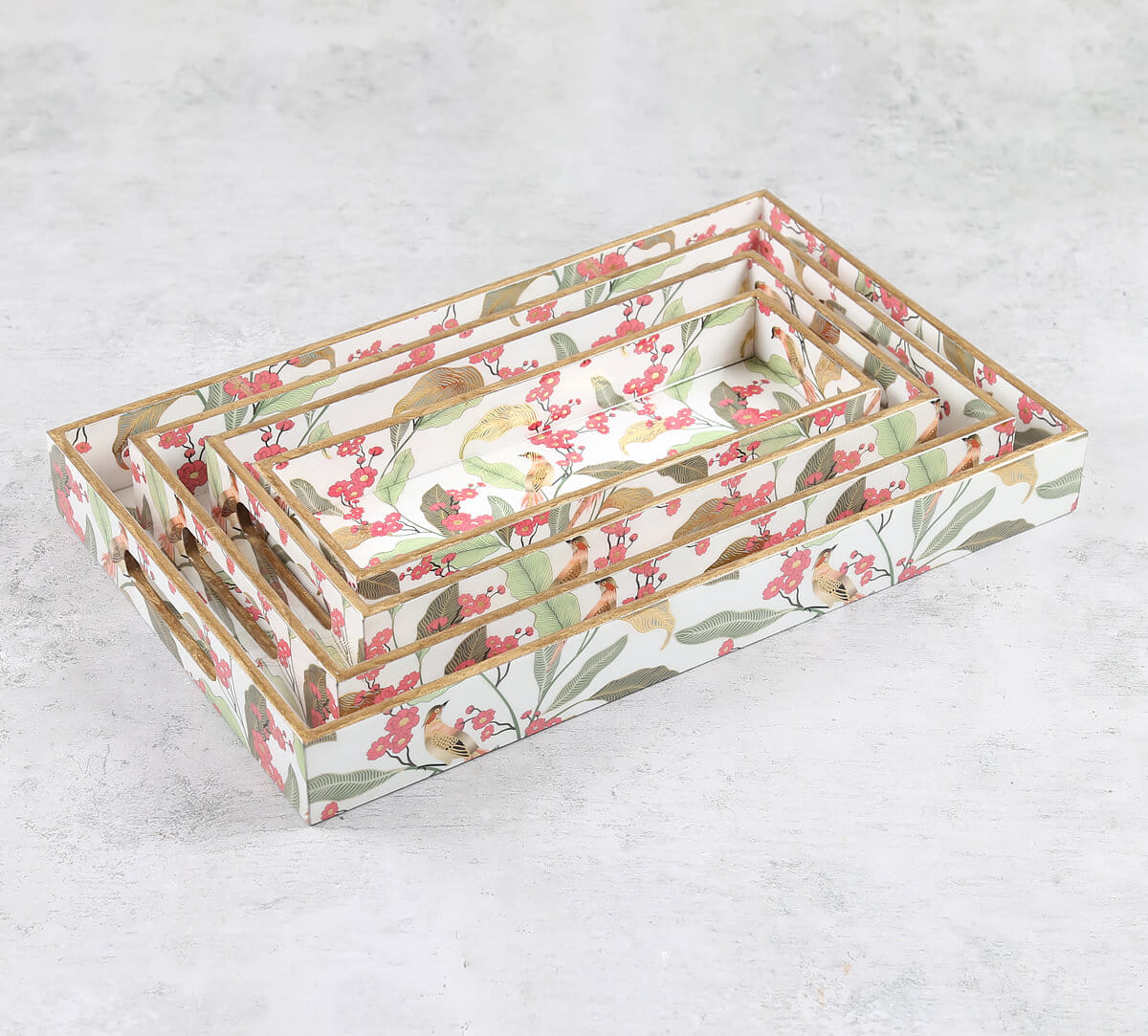 Bird land paradise MDF Rectangle Tray