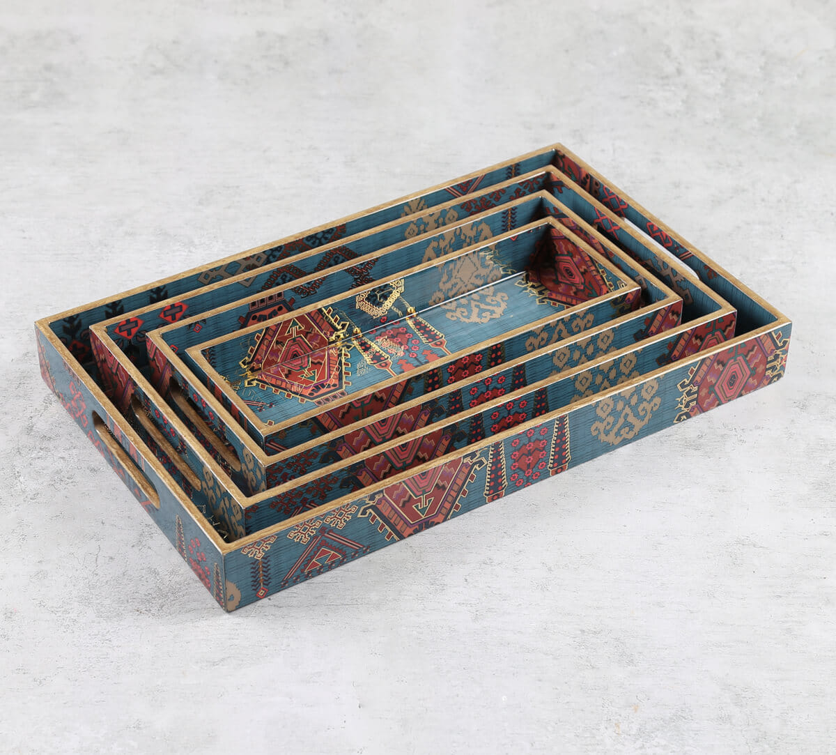 Enchanting Mirage MDF Rectangle Tray