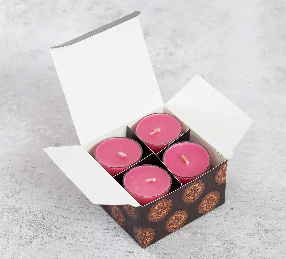 Apple Cinnamon Scented Tea Light candles (Set of 12)