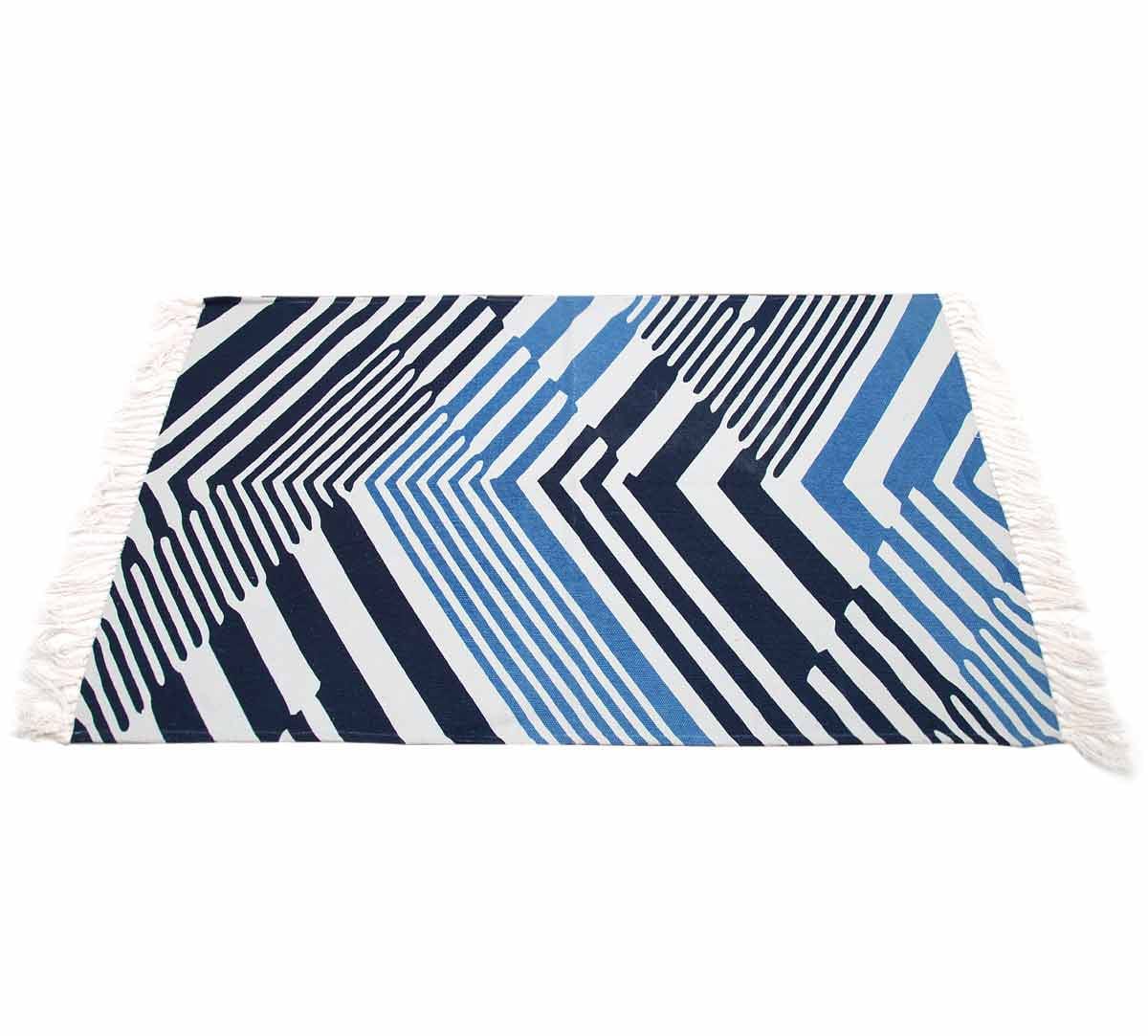 Aqua Virgules Rug