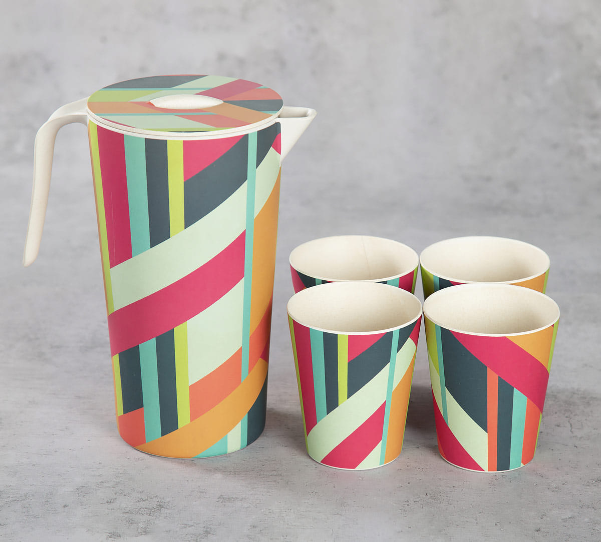 Arrow Exposition Bamboo Jug Set
